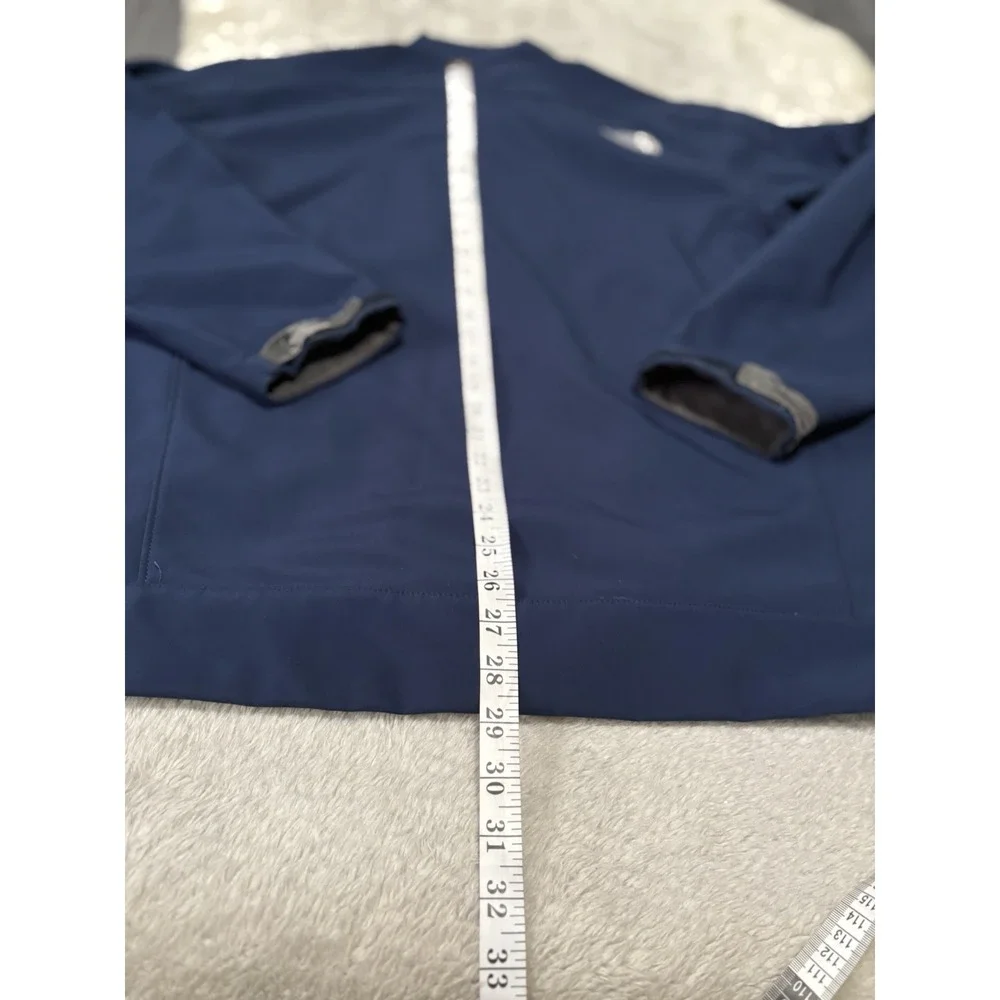 The‎ North Face Men's Blue Apex Risor Jacket Full-Zip Windwall Size L